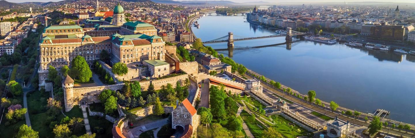 District of Buda Castle in Budapest, Hungary